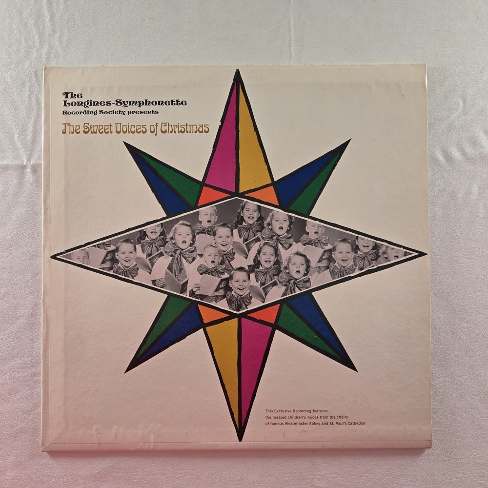 The Longines-Symphonette – The Sweet Voices Of Christmas Record LP EX Tested